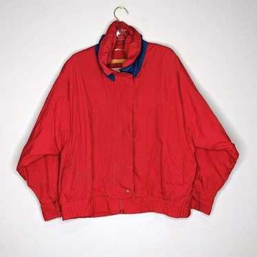 Gitano Vintage Red Long Sleeve Jacket Zip Up Pock… - image 1