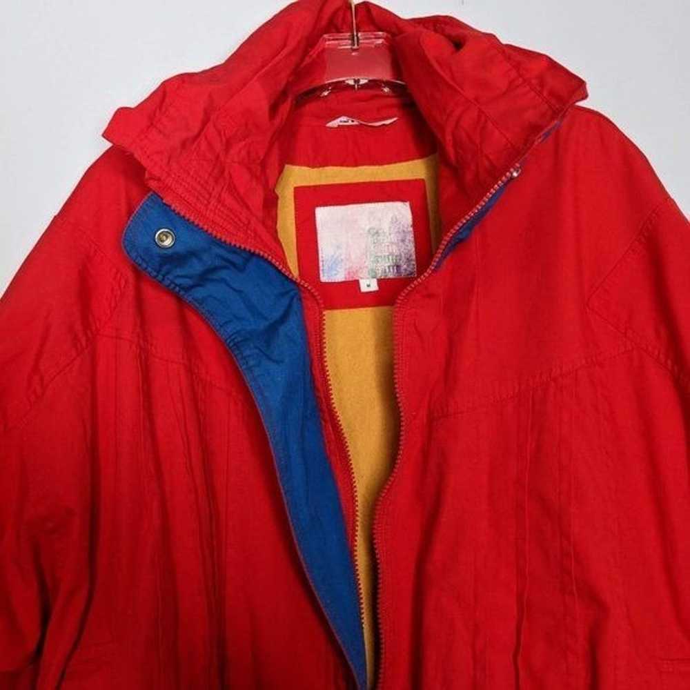 Gitano Vintage Red Long Sleeve Jacket Zip Up Pock… - image 4