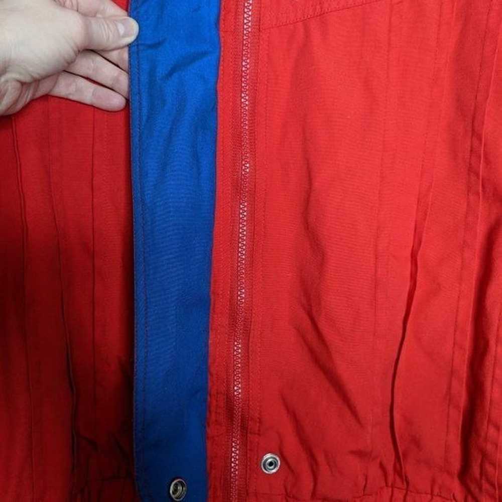 Gitano Vintage Red Long Sleeve Jacket Zip Up Pock… - image 5
