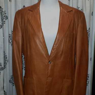 Vintage TANNERY WEST 1979 Leather jacket - image 1