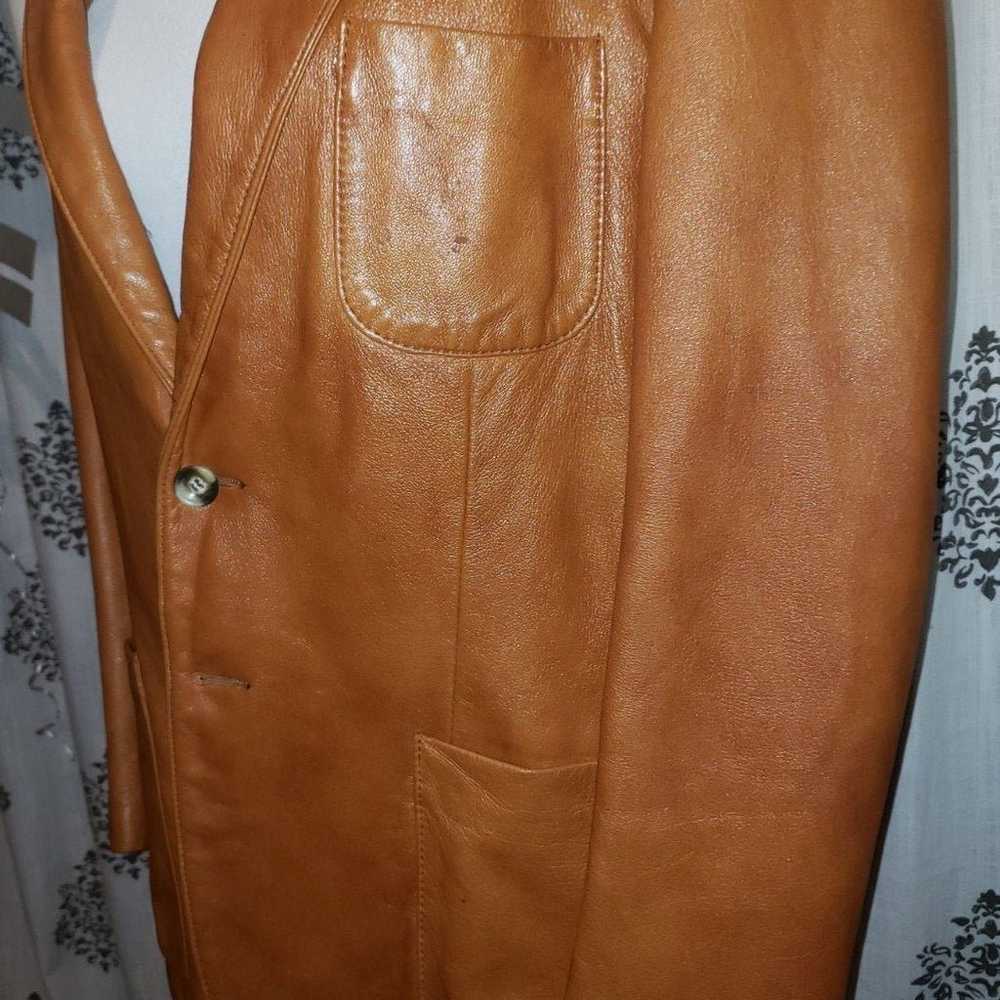 Vintage TANNERY WEST 1979 Leather jacket - image 3