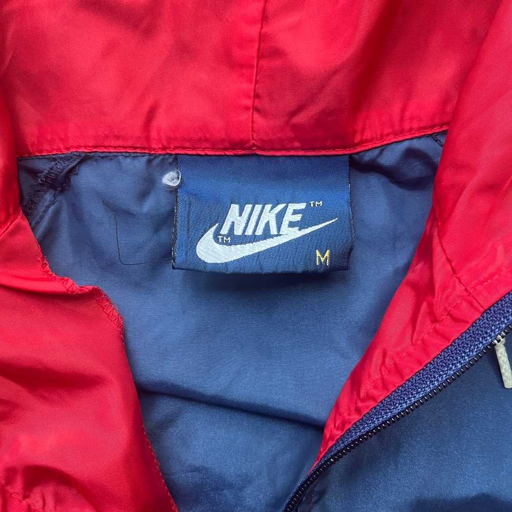 Vintage 1980’s Nike Hooded Windbreaker Jacket - image 6