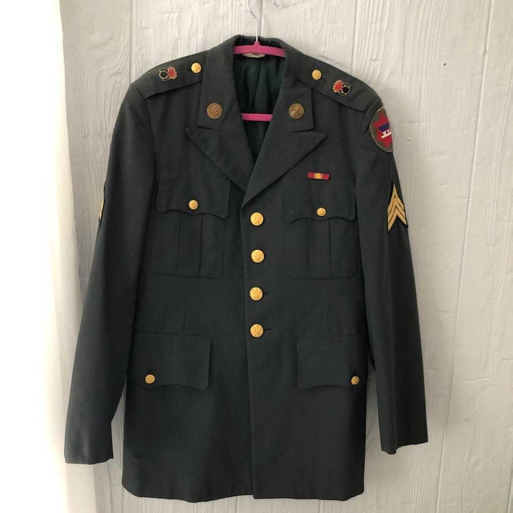 Vintage Army Dress Greens Jacket militar - image 1