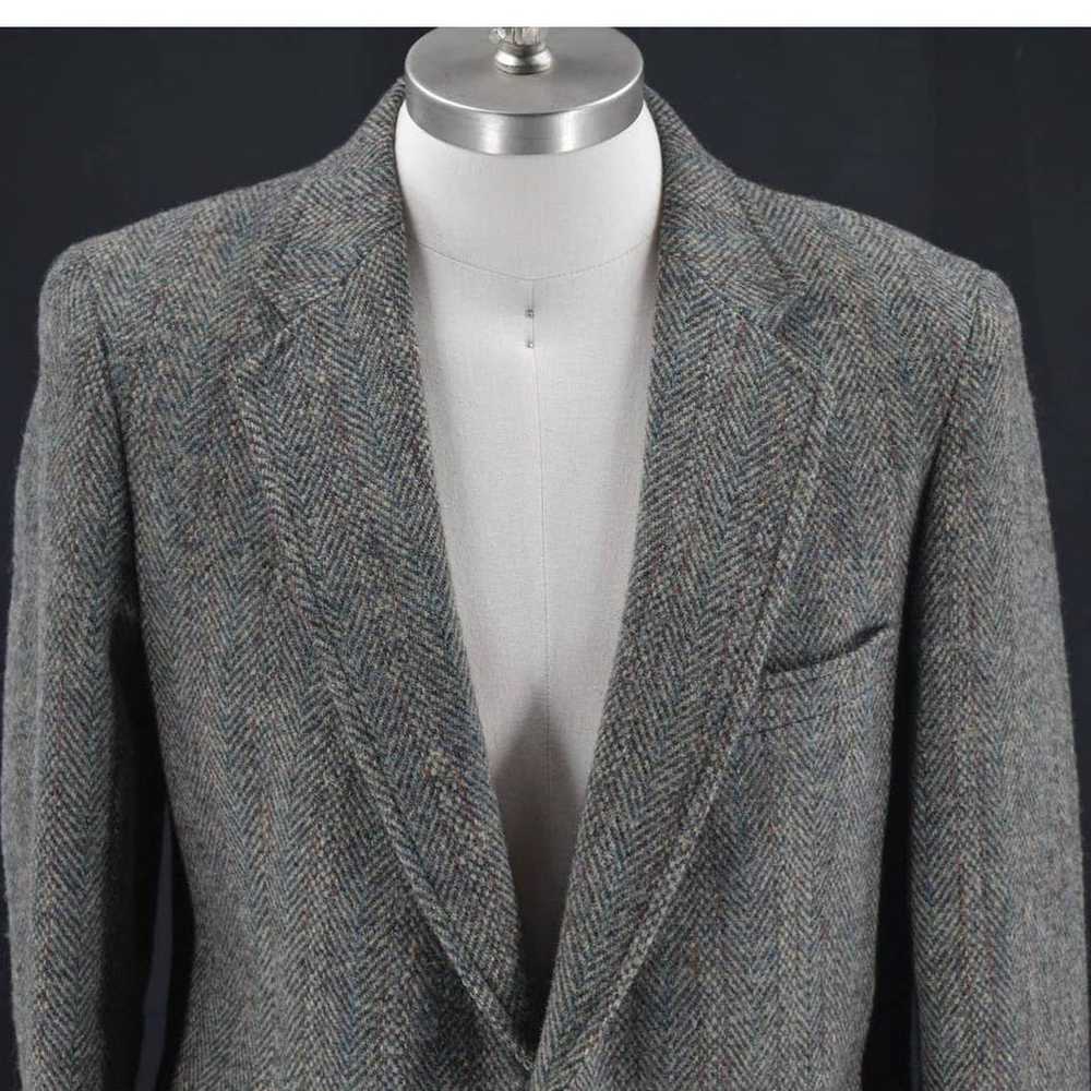 Vintage Harris Tweed 100% Pure Scottish Wool Blaz… - image 3
