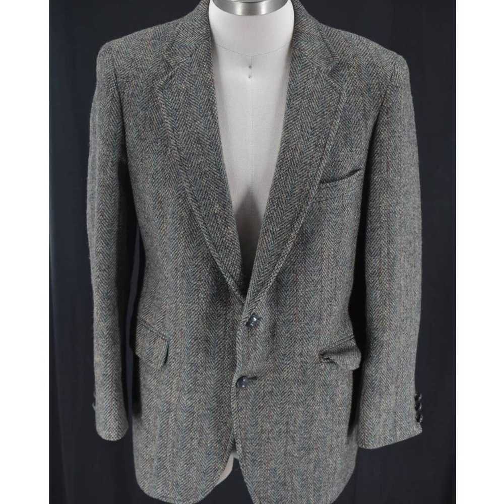 Vintage Harris Tweed 100% Pure Scottish Wool Blaz… - image 4