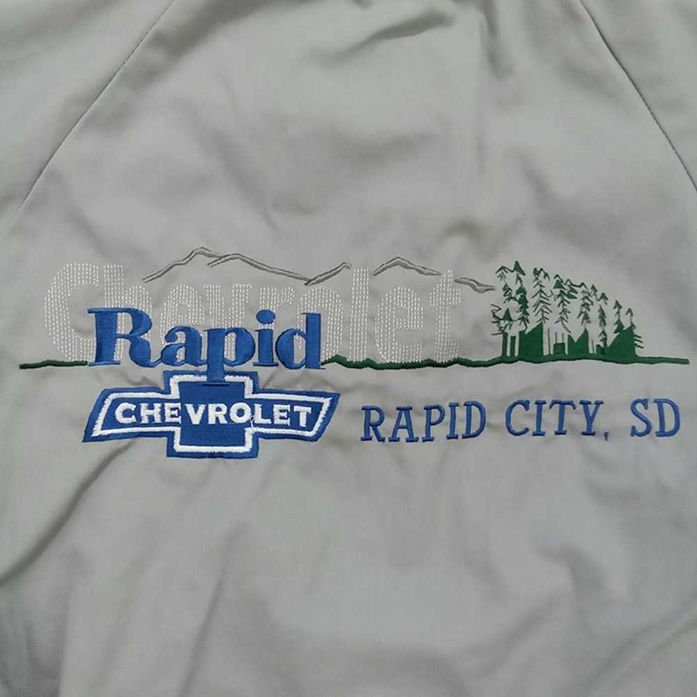 Vintage West Ark Men's Chevrolet Windbreaker Jack… - image 4