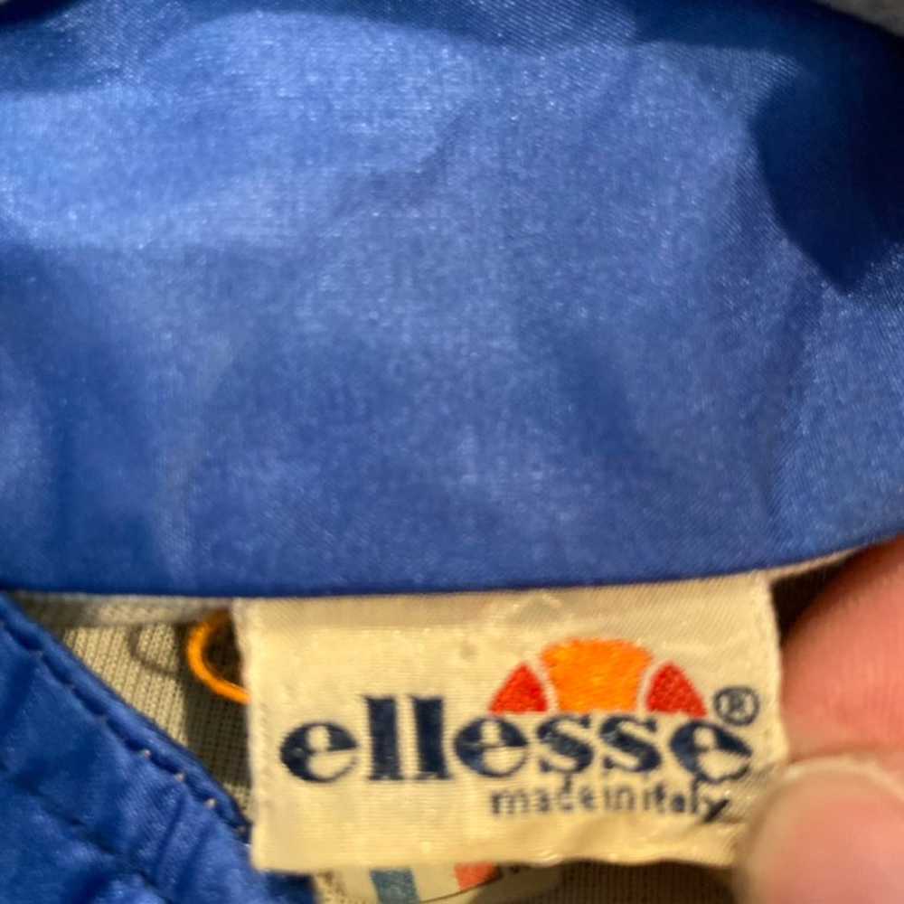Vintage Ellesse Full Zip Mock Neck Warm Up Jacket - image 5
