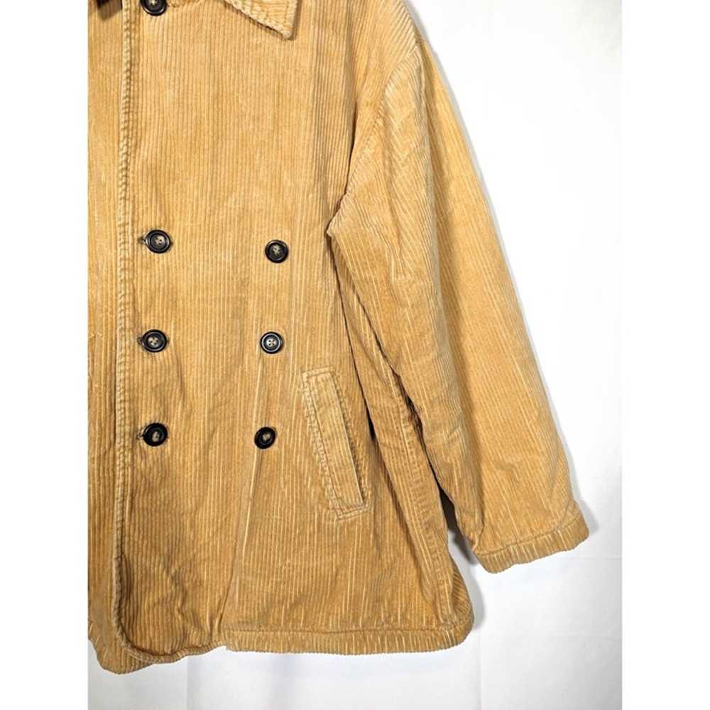 American Eagle Oversized Corduroy Coat Shearling … - image 4