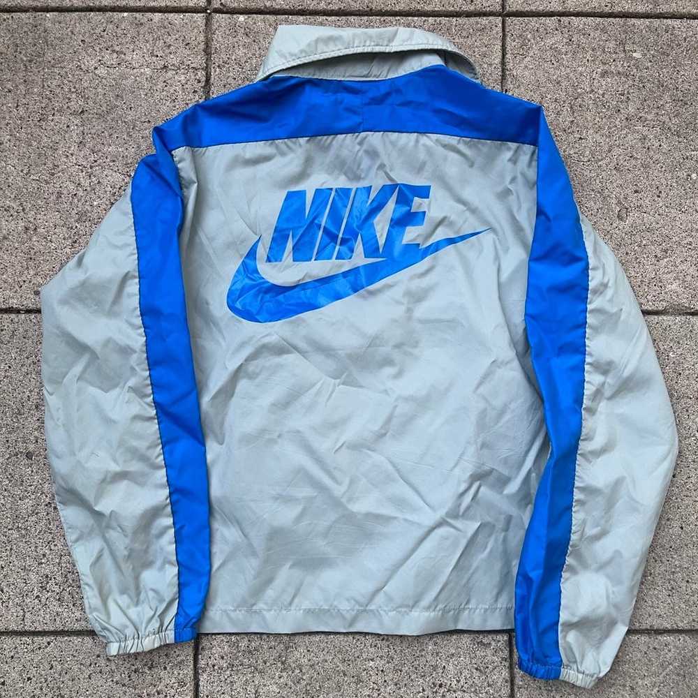 Vintage 1980’s Nike Anorak Quarter Zip Pullover W… - image 2