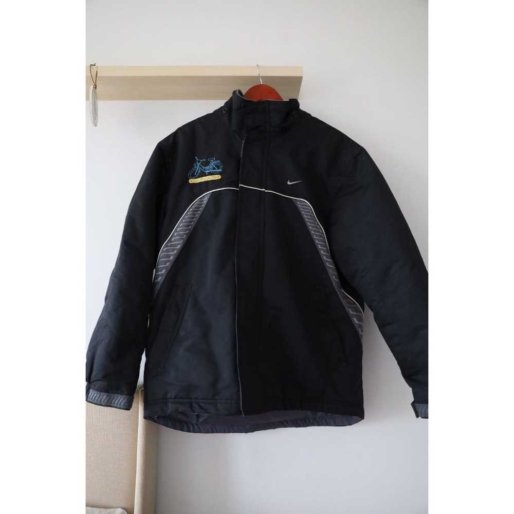Vintage Nike Y2K Fleece Lined Winter Jacket Coat … - image 2