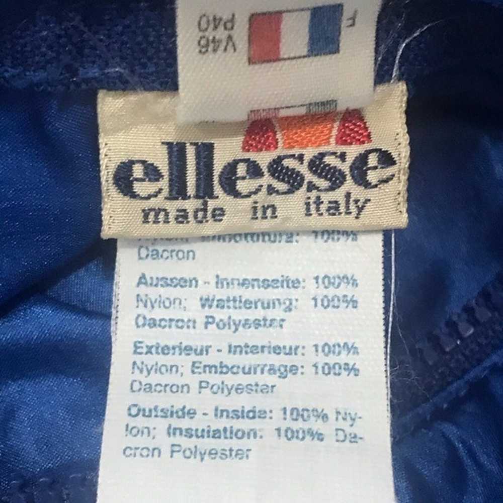Vintage Ellesse Quilted Reversible Vest - image 12