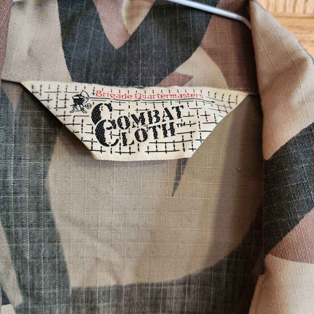 Vintage 1979 Combat Cloth Camouflage Jungle Jacke… - image 6