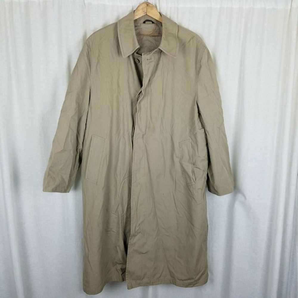 Silver Cloud Thermolite Insulated Placket Trench … - image 1