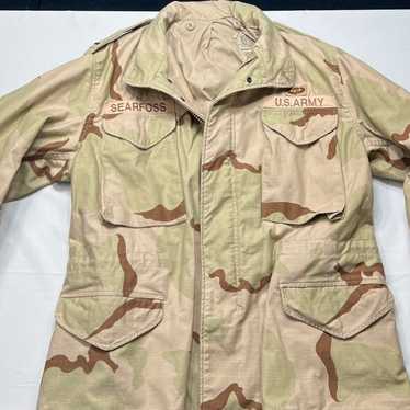 Vintage 90’s M65 Military Field Jacket - Unique F… - image 1