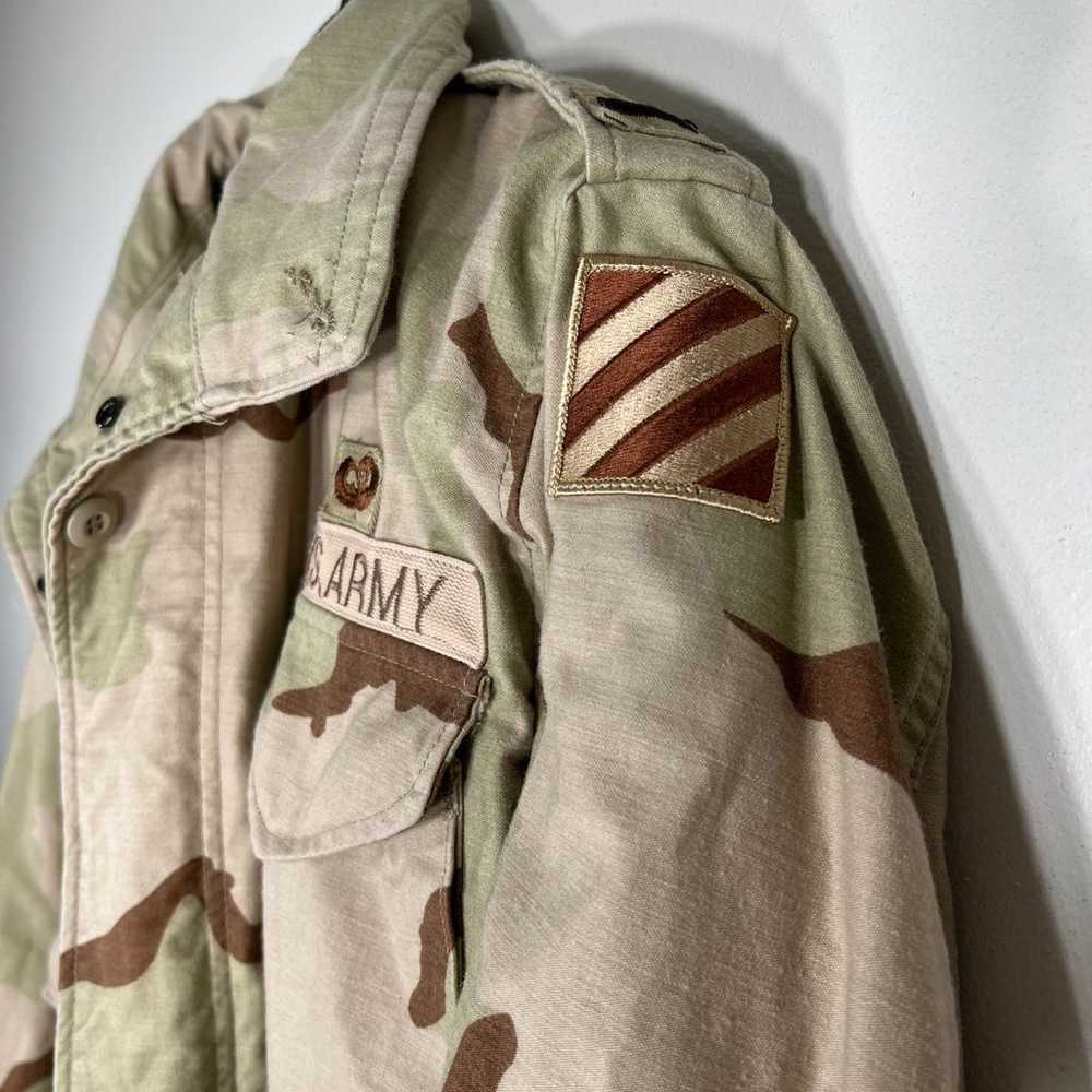Vintage 90’s M65 Military Field Jacket - Unique F… - image 3