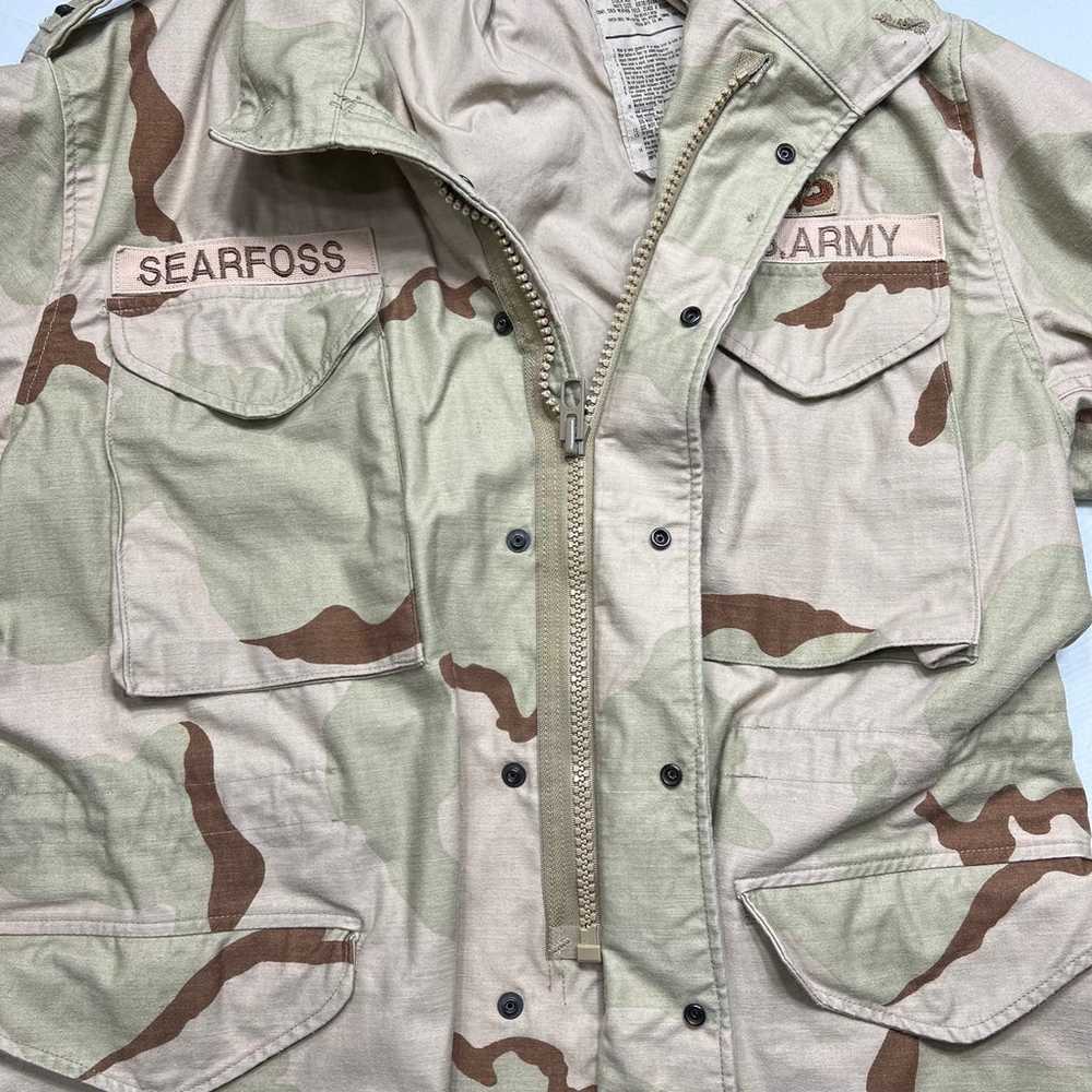 Vintage 90’s M65 Military Field Jacket - Unique F… - image 5