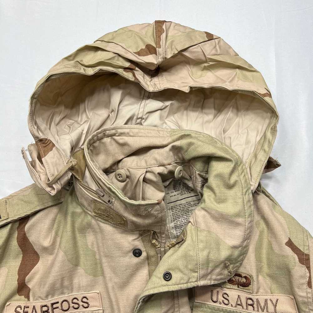 Vintage 90’s M65 Military Field Jacket - Unique F… - image 7
