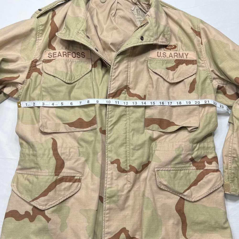 Vintage 90’s M65 Military Field Jacket - Unique F… - image 8