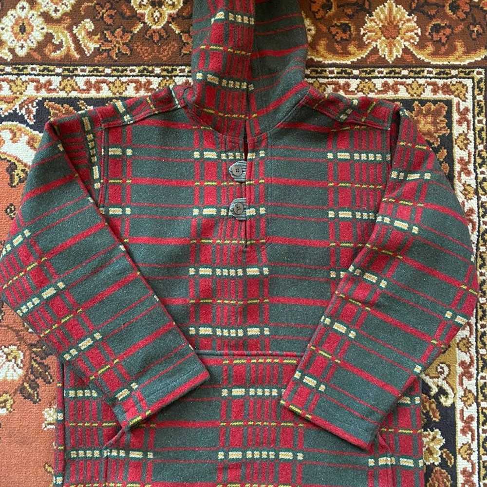 Vintage Woolrich Pullover w/hood - image 1
