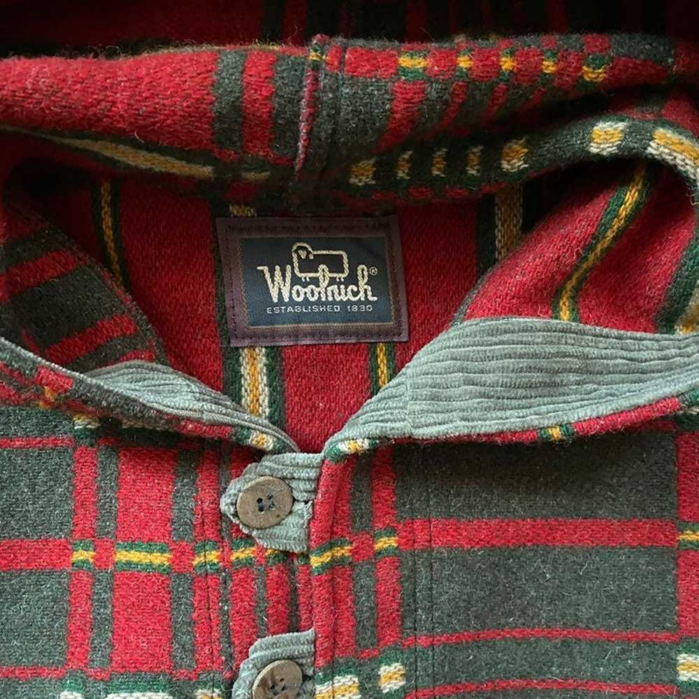 Vintage Woolrich Pullover w/hood - image 2