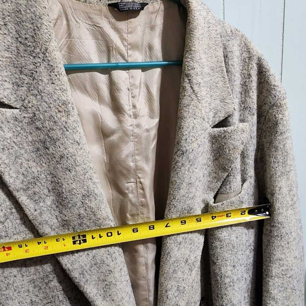 Florenzi light-colored trench coat, Men's size 40… - image 11