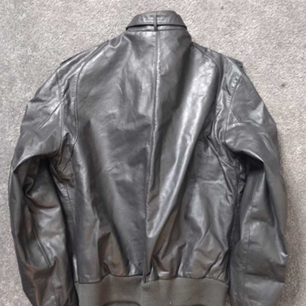 Vintage 80s Members Only Leather Jacket - image 3