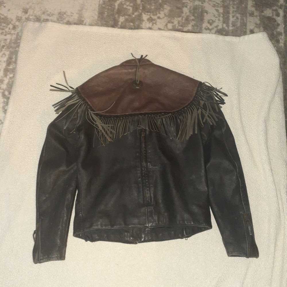 Mens harley Davidson leather jacket - image 2