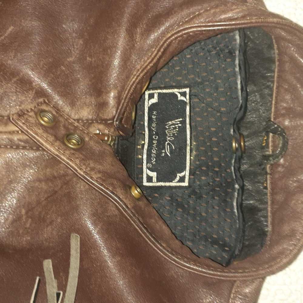 Mens harley Davidson leather jacket - image 3