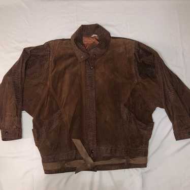 Vintage Avanti Brown Leather Jacket