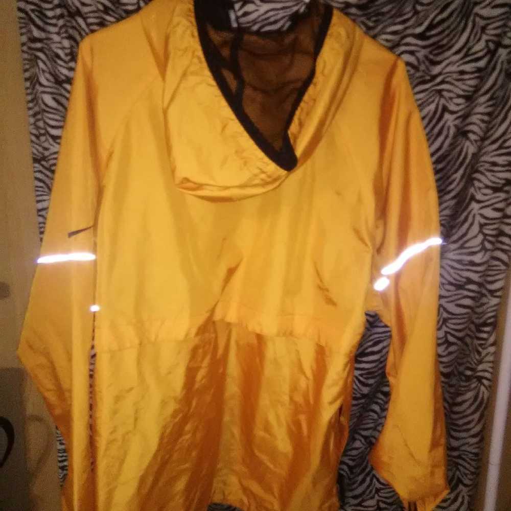 Vintage Nike Neon Orange Windbreaker Jacket Adult… - image 4