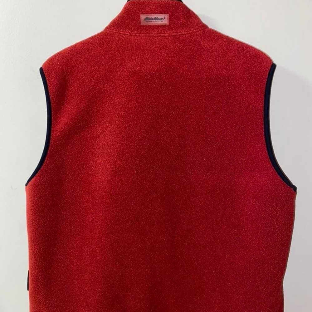Vintage Eddie Bauer Fleece Polartec Vest~Large~Ma… - image 3