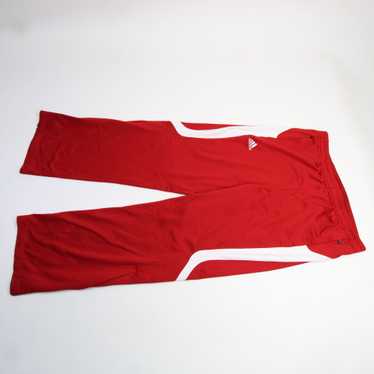 adidas Climalite Athletic Pants Men's Red/White U… - image 1