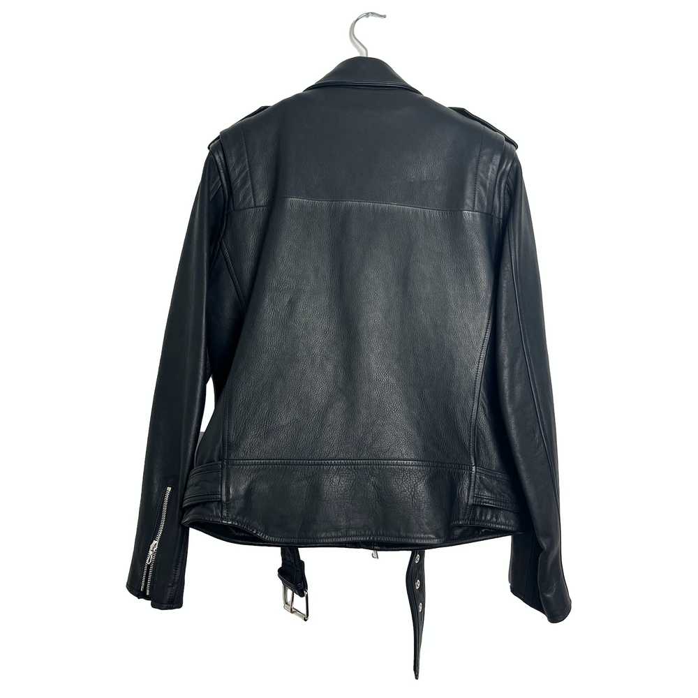 Blackmeans × John Elliott Leather Biker Perfecto … - image 3