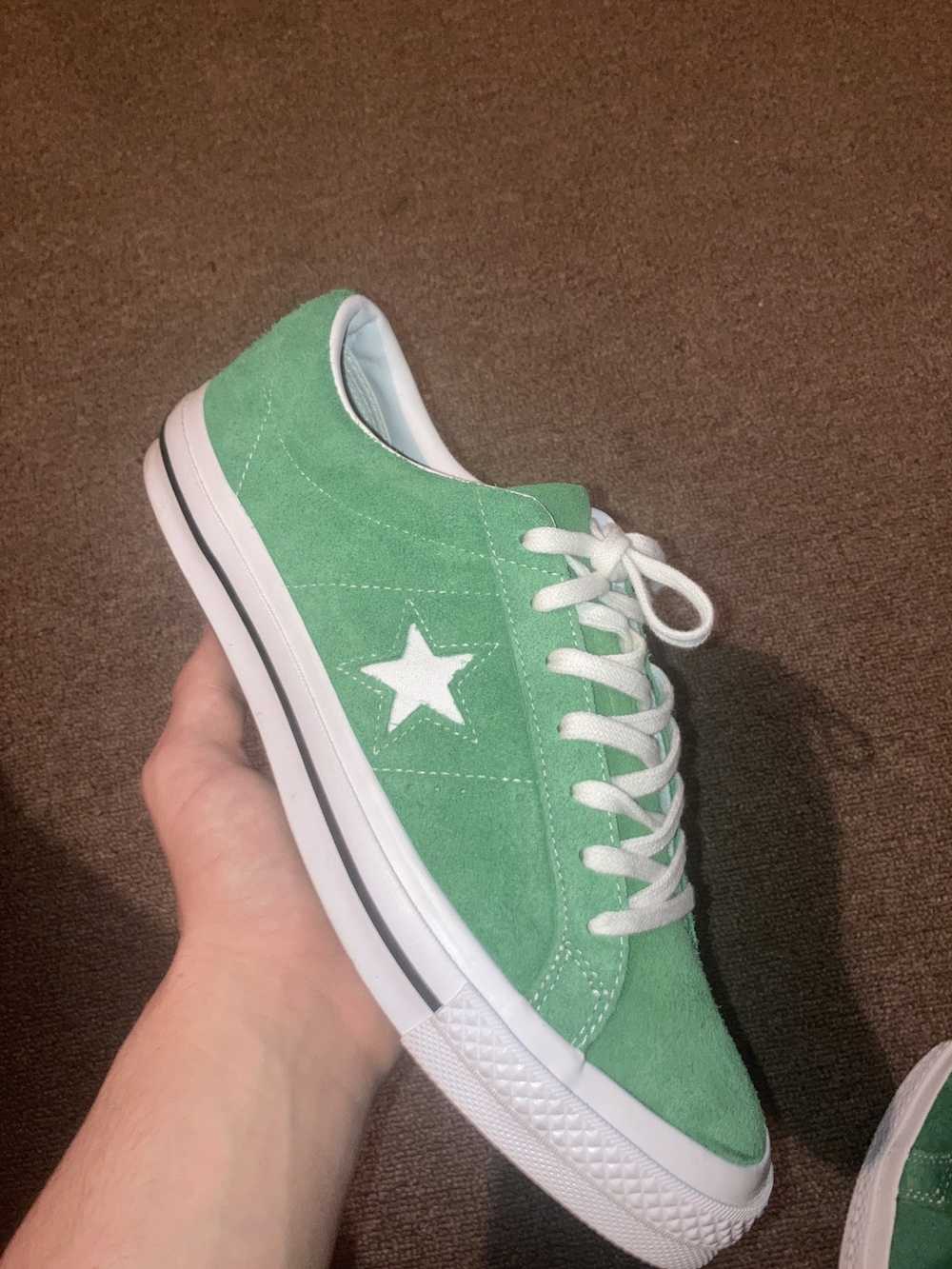 Converse One Star Ox Green Suede - image 2