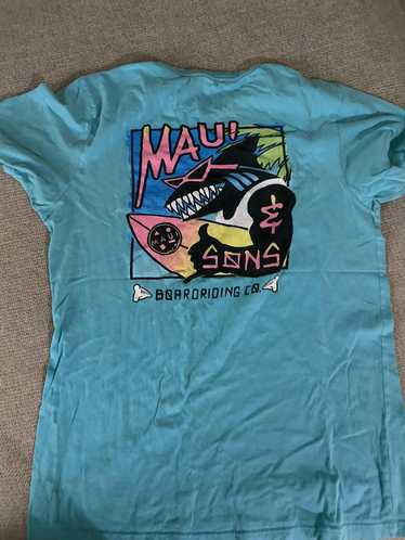 Maui And Sons Maui and Sons Blue T Shirt