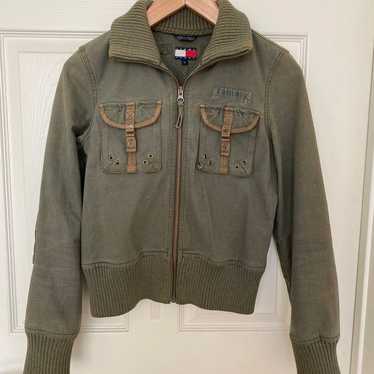 Y2K Vintage tommy hilfiger military jacket - image 1