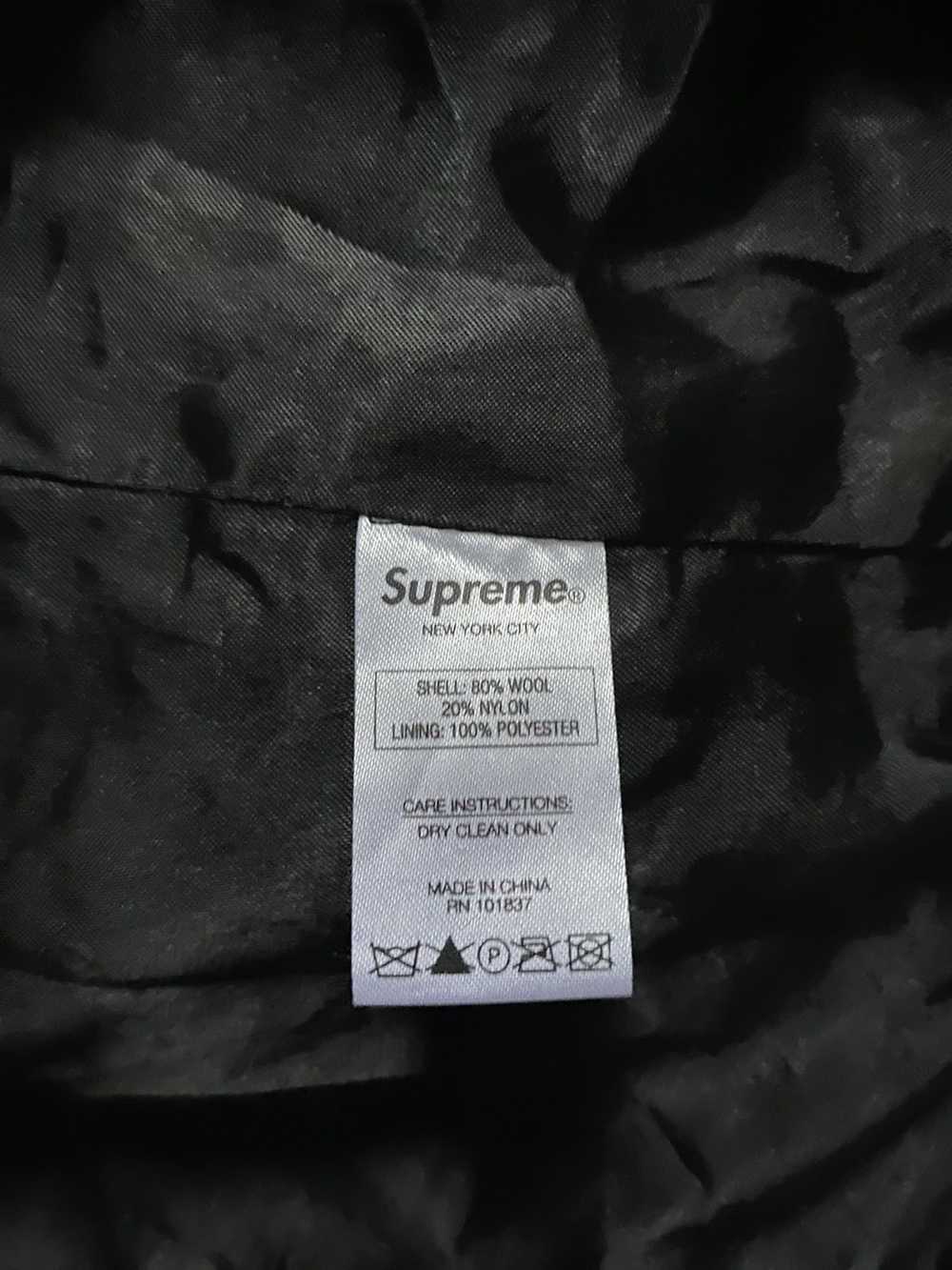 Supreme supreme x playboy 2017 varsity jacket - image 4
