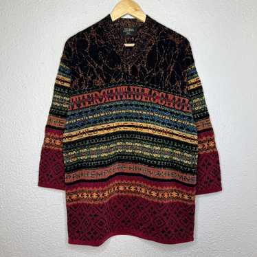 【Jean Paul Gaultier】 Glitter-embellishedコットンニットビー ジャンポールゴルチエニットトップスM