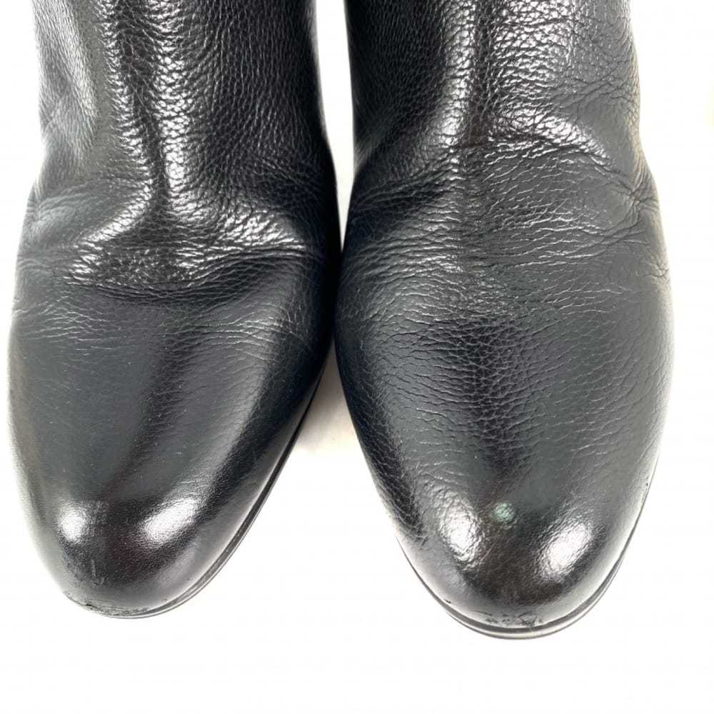 Sergio Rossi Sr1 leather riding boots - image 4