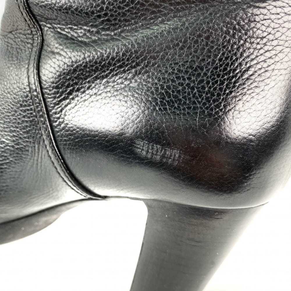 Sergio Rossi Sr1 leather riding boots - image 8