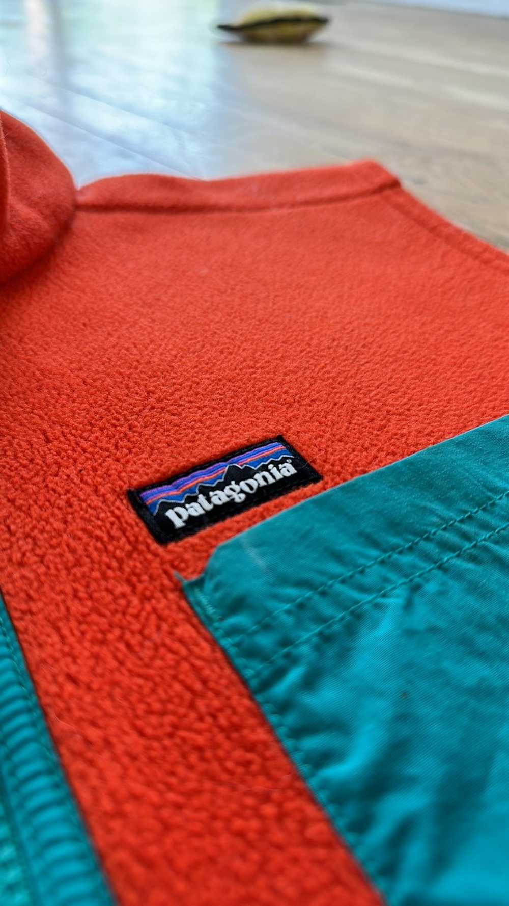 Patagonia Orange Patagonia Fleece Vest - image 2