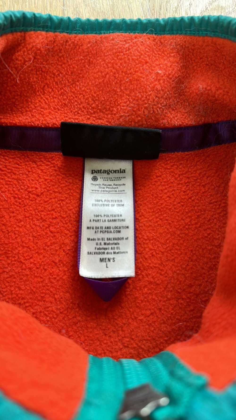 Patagonia Orange Patagonia Fleece Vest - image 3