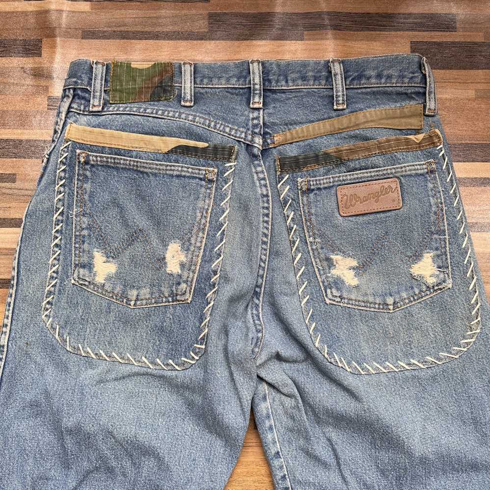 Distressed Denim × Wrangler Wrangler Distressed D… - image 12