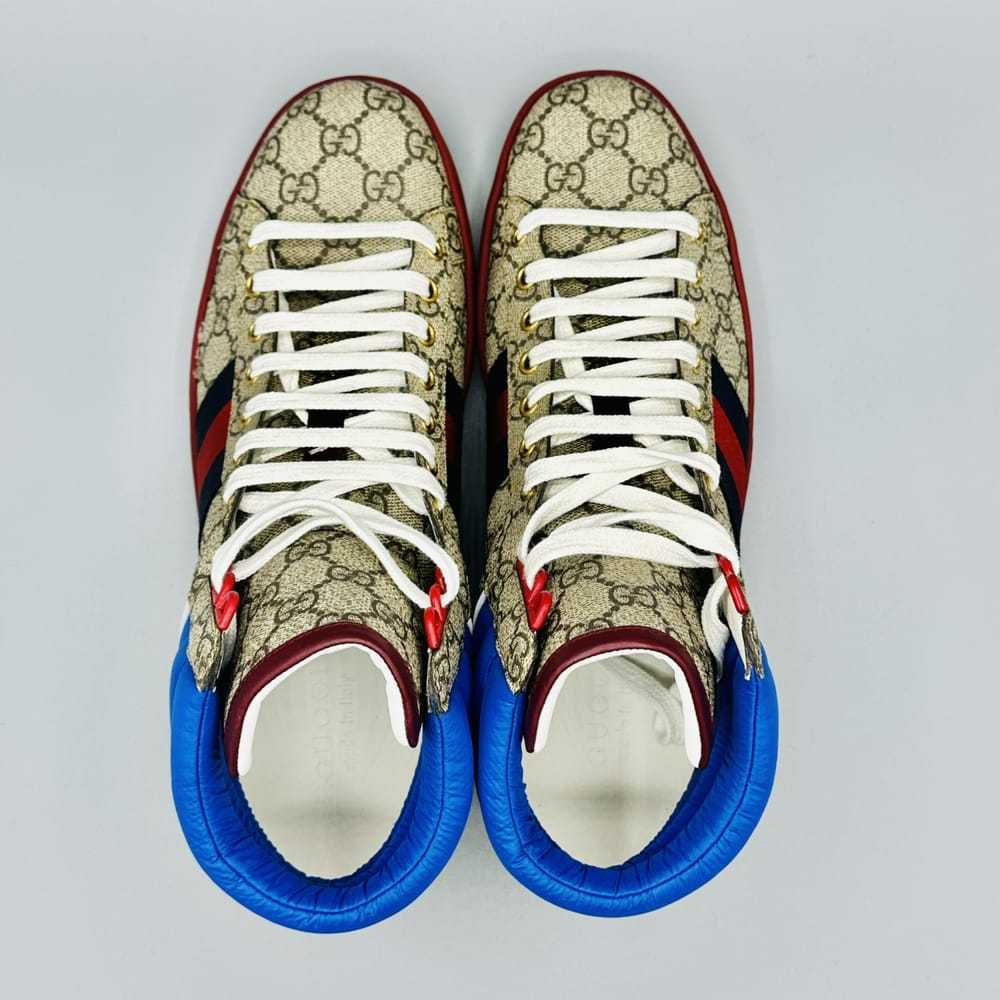 Gucci Ace leather high trainers - image 2
