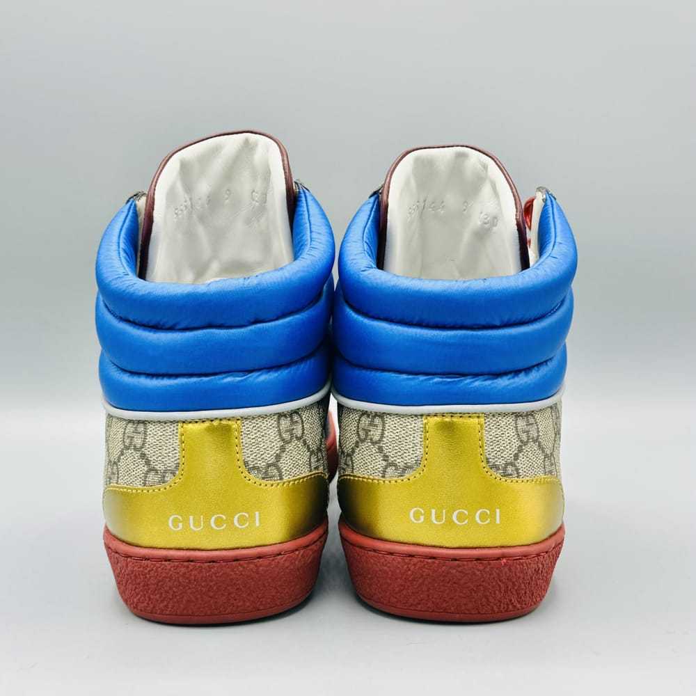 Gucci Ace leather high trainers - image 4