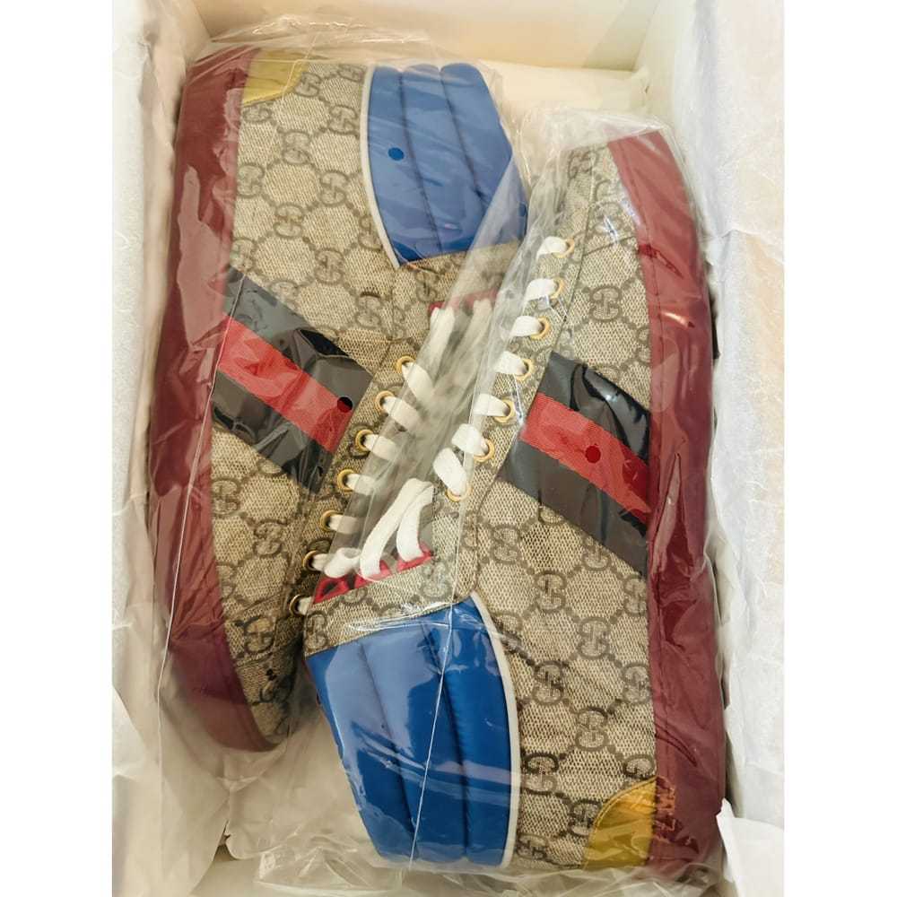 Gucci Ace leather high trainers - image 5