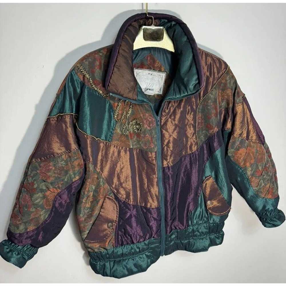 Vintage Winter Jacket Coat Innovations IZZI Colla… - image 1