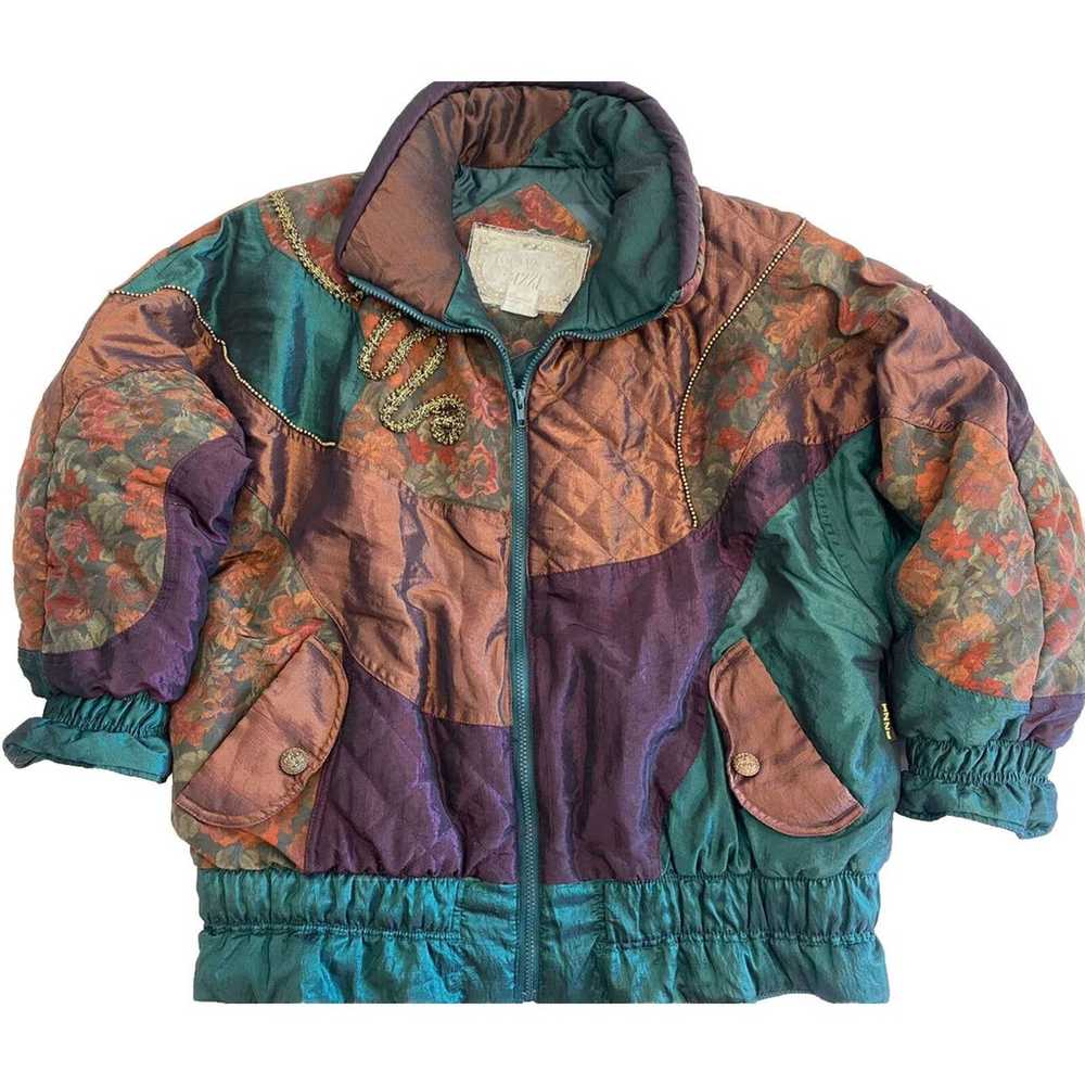 Vintage Winter Jacket Coat Innovations IZZI Colla… - image 5