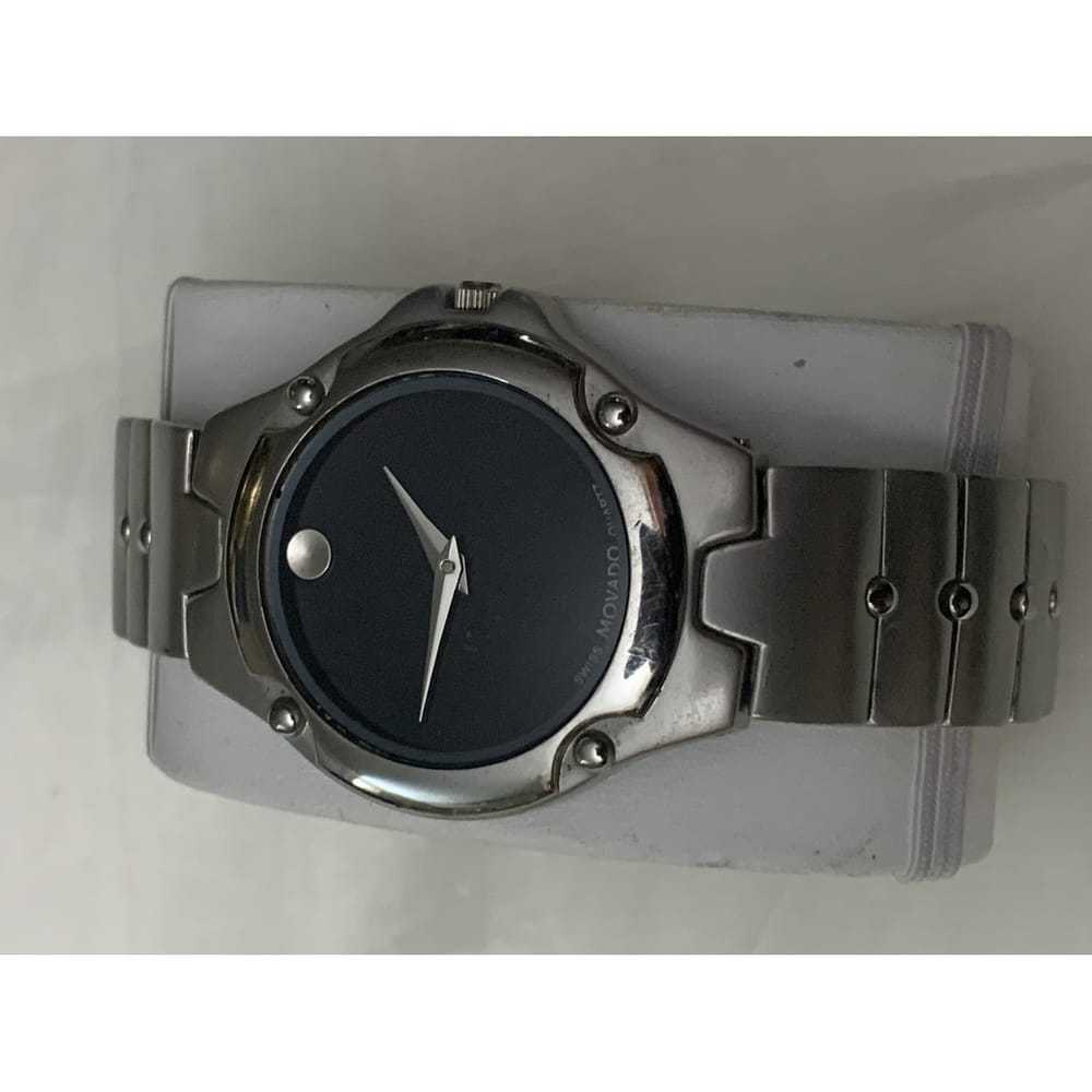 Movado Silver watch - image 3