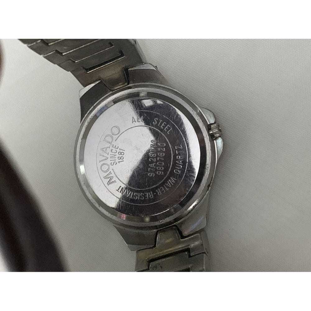 Movado Silver watch - image 4